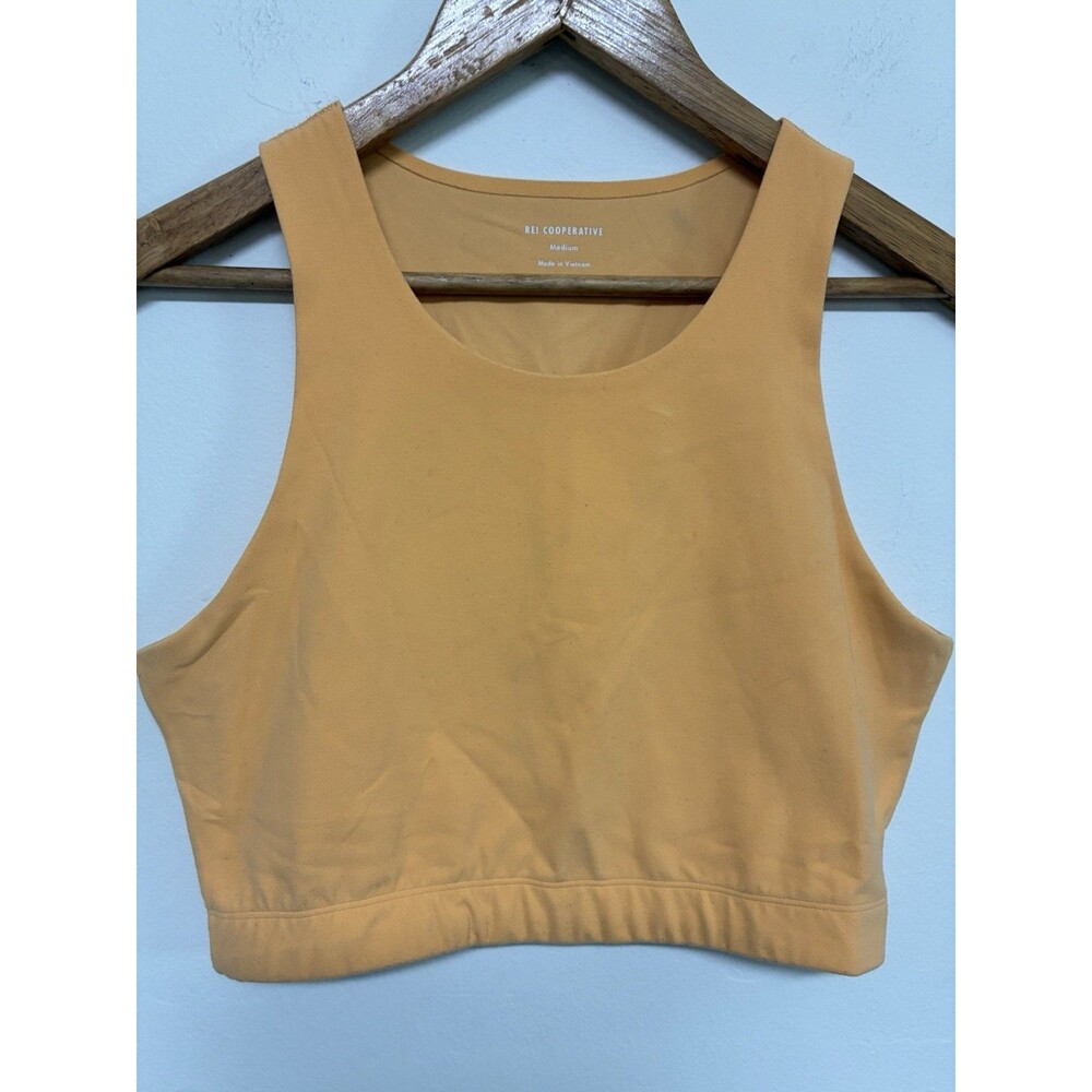 REI Co-op Womens M Tactical Nylon Cropped Tank Top Athletic Hiking Outdoor